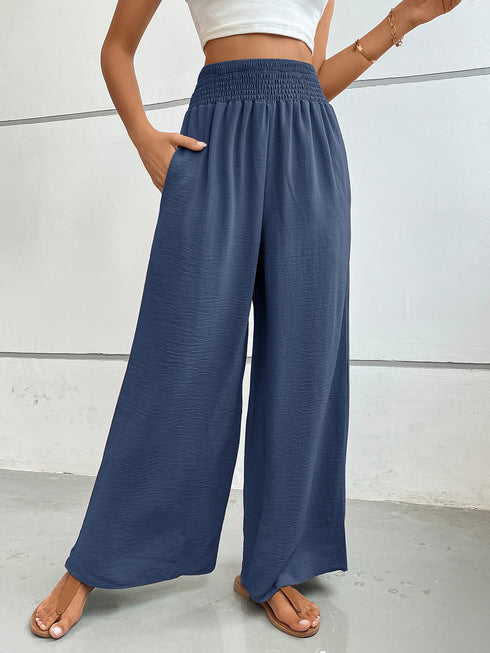 Perfee Wide Leg Pants with Pockets - Odaingerous